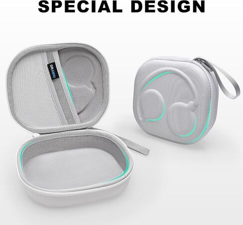 Hard Case Compatible with Skullcandy Crusher Evo/ANC 2/ Riff/ Riff2 Bletooth Wireless Headphones White Case Only in Kuwait