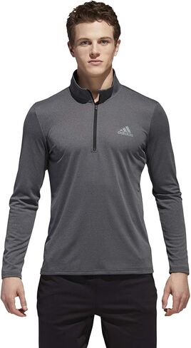 adidas Men's Essentials Tech Quarter Zip Long Sleeve Jacket in Saudi Arabia