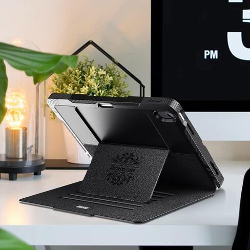 ZtotopCases for New iPad 10th Generation Case 10.9 Inch 2022, [6 Magnetic Stand + Pencil Holder + Auto Wake/Sleep] Full Body Protective Cover Case for iPad 10.9" 10th Gen, Black in Kuwait