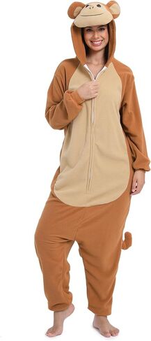 Wishliker Unisex Adult Donkey Onesie Costume Halloween Christmas One Piece Cosplay Animal Cartoon Pajamas L in Saudi Arabia
