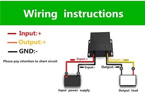 Boost Converter DC-DC Step Up Voltage Converter 20A Power Supply Regulator Module 6V 7V 8V 9V 10V 11V 6-11V to 12V 20A 240W for LED Lighting Electric Fan in Saudi Arabia