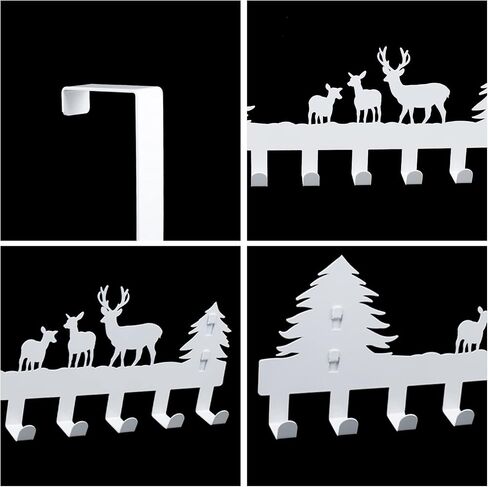 Over The Door Hanger,Over The Door Hook Door for Hanging Back of The Door Hooks Coat, Towel, Bag, Robe (Tree Black) in Saudi Arabia