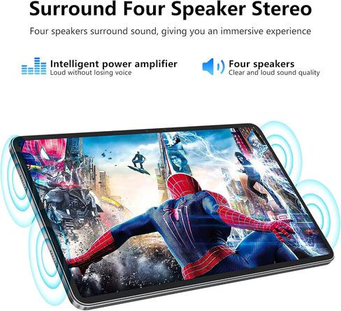 تابلت 12 بوصة، ذاكرة الوصول العشوائي 8 جيجابايت، 256 جيجابايت روم، تابلت أندرويد 13 مع حافظة مثقوبة مزخرفة، معالج ثماني النواة 2.0 جيجا هرتز، 2000 * 1200 FHD IPS، كاميرا 5 ميجابكسل + 13 ميجابكسل، 8000 مللي أمبير، نظام تحديد المواقع العالمي، واي فاي، بلوتو in Saudi Arabia