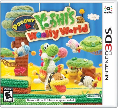 Poochy & Yoshi's Woolly World - Nintendo 3DS Standard Edition (Renewed) in Saudi Arabia
