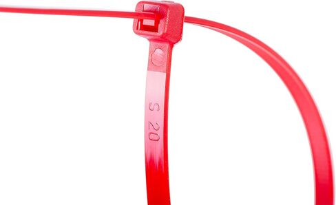 روابط كابل جاردنر بندر CT8-50100ASST، 8 بوصة، 50 رطل. قوة الشد، إدارة الأسلاك/الأسلاك، الاستخدام الصناعي والمنزلي، ربطة عنق بسحاب من النايلون، 100 قطعة، ألوان متنوعة، متعدد الألوان in Kuwait