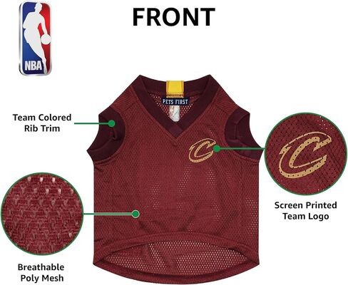 Pets First NBA Denver Nuggets Dog Jersey, Medium- Tank Top Basketball Pet Jersey in Kuwait