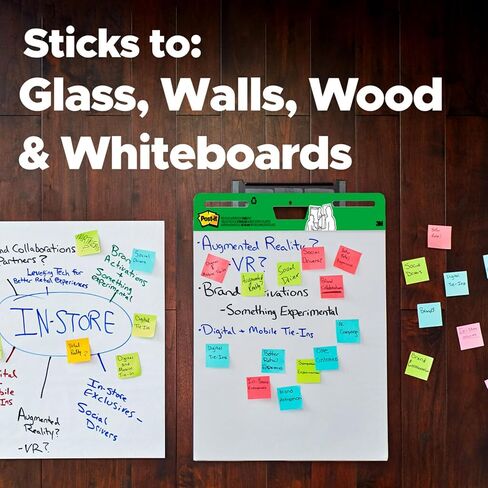 Post-it Easel Pad made with Recycled Paper, 25 in x 30 in, White, 30 Sheets/Pad, 2 Pads/Pack, Great for Virtual Teachers and Students (559RP) in Saudi Arabia