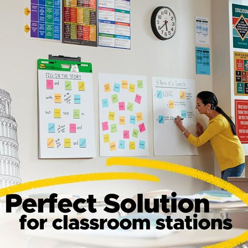 Post-it Easel Pad made with Recycled Paper, 25 in x 30 in, White, 30 Sheets/Pad, 2 Pads/Pack, Great for Virtual Teachers and Students (559RP) in Saudi Arabia