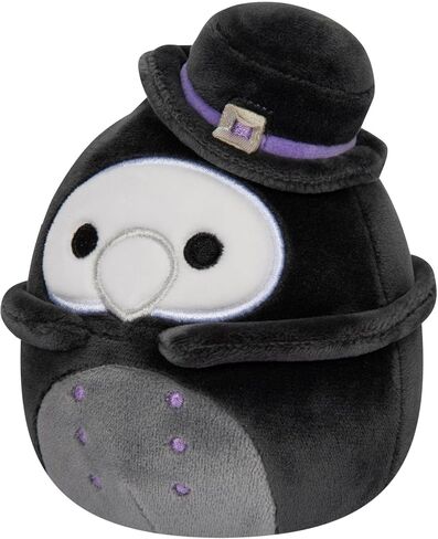Squishmallows 8-Inch Aldron The Plague Doctor - Official Jazwares Plush - Collectible Soft & Squishy Stuffed Animal Toy - Add to Your Squad - Gift for Kids, Girls & Boys in Saudi Arabia