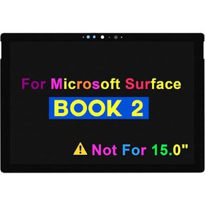 13.5" Screen Replacement for Microsoft Surface Book 2 1803 1806 1832 1834 1835 IPS 3000x2000 LCD Touch Display Panel Digitizer Assembly(Not for 15.0")