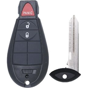 Keyless Entry Remote Control Key Fob FOBIK Replacement Fits for Dodge Ram 1500 2500 3500 2009- 2012 Charger Challenger Durango Journey Grand Caravan Jeep Grand Cherokee Commander Chrysler 300 Town