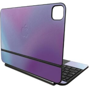 Skin Compatible with Apple Magic Keyboard for iPad Pro 11‑inch (M4) 2024 - Purple Fog - Premium 3M Vinyl Protective Wrap Decal Cover - Easy to Apply | Crafted in The USA by MightySkins