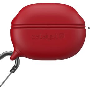 Catalyst Waterproof Protective Cover for Beats Studio Buds/Studio Buds+, Beats Studio Buds Plus Case, with Premium Carabiner, one-Piece Curved Design fits Perfectly Both Models, Won't pop Out(Black)