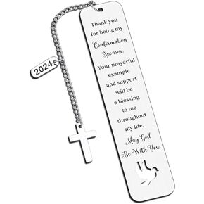 First Communion Gifts for Boys - Bible Bookmark, First Holy Communion Gifts for Girls, First Communion Decorations, 1st Communion Gifts for Girls Boys, Catholic Gifts for Men Women, Faith Based Gifts