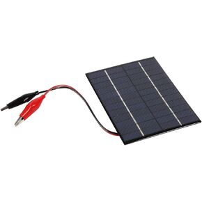 6W 5V Solar Charger DIY Battery Solar Panel IP65 Waterproof with Micro USB Portable for Outdoor CCTV Surveillance Cameras