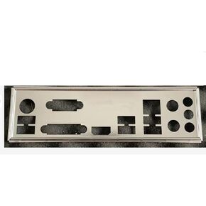 I/O IO Shield Motherboard Backplate Chassis Blank Replacement for MSI B460M PRO-VHD WIFI Motherboard Rear Baffle