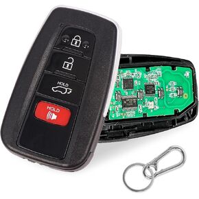 استبدال مفتاح فوب متوافق مع 2020 2021 2022 تويوتا هايلاندر سيارة دخول بدون مفتاح التحكم عن بعد بدء التشغيل عن بعد HYQ14FBC 8990H-0E020 314.3 ميجا هرتز 4 أزرار in Kuwait