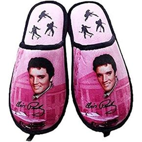 منتجات ميدساوث - شبشب إلفيس بريسلي وردي مع جيتار - مقاس واحد يناسب الجميع in Kuwait