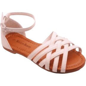 Women Casual Flat Strappy Sandals w/Ankle Straps in Saudi Arabia