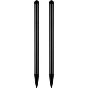 2Pcs Black Stylus Pens for Touch Screens, Capacitive Stylus Compatible for iPad, iPhone, Samsung Galaxy, Touch Screen Smartphones, and Android Tablets Accessories