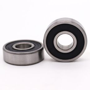 10pcs AXK 6200-2RS 10x30x9mm Ball Bearings – Bearing Steel and Double Rubber Sealed Miniature Deep Groove Ball Bearings