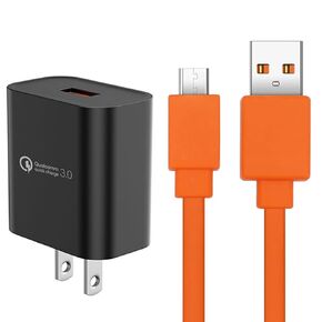 Replacement Charger Charging Cable Compatible with Fit for Ring Enabled Video Doorbell (Released in 2020) 2/3/3 Plus/ 4, Peephole Cam, Doorbell Pro, Camera Battery