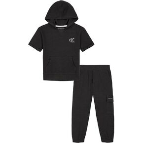 Calvin Klein baby-boys 2pc Knit Jogger Set