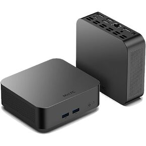 SOYO M2 Pro Mini PC N95 up to 3.4GHz, 16GB DDR4 512GB SATA M.2 2280 SSD, 4K@60Hz Dual Displays, HDMI&DP, Mini Computer Business, Education and Gaming (M2 PRO 16/512G)