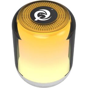 Desktop BT Speaker Large Volume Heavy subwoofer with Small Night Light Sleep Instrument Desktop Small Speaker BT Mode Dazzling Light can Call and Timing White Noise Machine