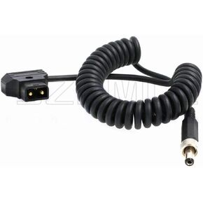 SZRMCC D-Tap to Right Angle DC 5.5x2.1mm with Lock 12V Power Cable for Video Devices Pix-E5 Pix-E5H Pix-E7 Monitor