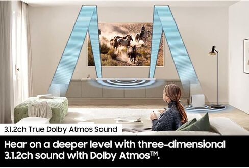 SAMSUNG HW-S801D 3.1.2ch Wireless Soundbar Dolby Atmos, White (2024) Bundle with 2 Year CPS Enhanced Protection Pack in Saudi Arabia