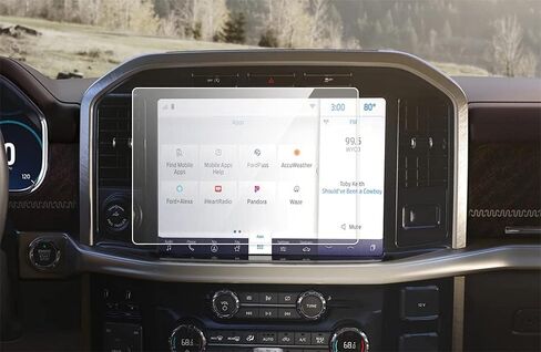 Screen Protector Compatible With 2021-2023 F150 12 Inch Touchscreen,Anti-Explosion & Scratch,HD Clear,SSSKY Sync4 Screen Protector in Kuwait