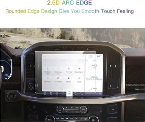 Screen Protector Compatible With 2021-2023 F150 12 Inch Touchscreen,Anti-Explosion & Scratch,HD Clear,SSSKY Sync4 Screen Protector in Kuwait