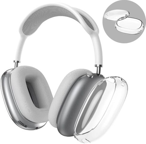 غطاء حافظة NotoCity لسماعات AirPods Max، غطاء حماية شفاف، ملحقات حماية شفافة مضادة للخدش لـ AirPods Max in Kuwait