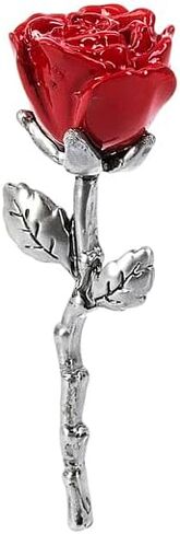 Single Red Rose Trinket Charm ~ Each Rose comes with a Beautiful Sentimental Card in Saudi Arabia