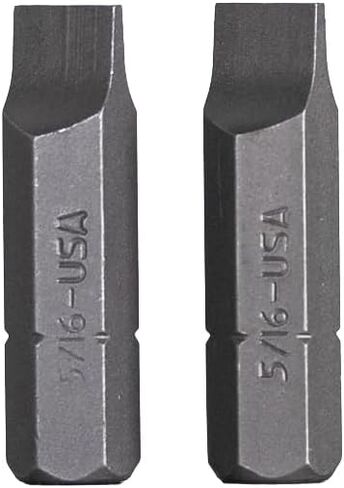 Mayhew Tools 18207-2 لقمة إدخال مشقوقة، 5/16 × 1.25 بوصة، عبوتان in Kuwait