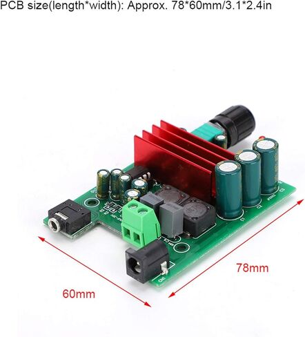 100 واط TPA3116D2 100 واط جهاز تضخيم الصوت المجلس ، أحادية مكبر كهربائي كامل التردد أحادية قناة الرقمية السلطة أمبير مجلس NE5532 OPAMP 8 إلى 25 فولت in Kuwait
