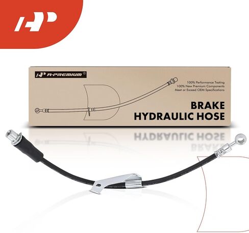 A-Premium Front Passenger Side Brake Hydraulic Hose Compatible with Select Chevy, Pontiac, Saturn & Suzuki Models - Captiva Sport 2012-2013, Equinox/Torrent/XL-7 07-09, Vue 08-10 - Replace# 5154078J02 in Kuwait