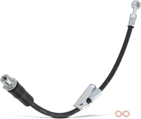 A-Premium Front Passenger Side Brake Hydraulic Hose Compatible with Select Chevy, Pontiac, Saturn & Suzuki Models - Captiva Sport 2012-2013, Equinox/Torrent/XL-7 07-09, Vue 08-10 - Replace# 5154078J02 in Kuwait