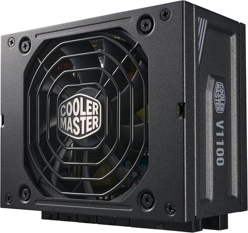 Cooler Master V1100 SFX Platinum ATX3.0 Fully Modular Power Supply, 1100W SFX, 80+ Platinum Efficiency, ATX Bracket Included, SFX Form Factor, 10 Year Warranty (MPZ-B001-SFAP-BUS) in Saudi Arabia