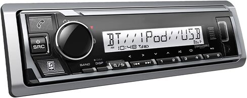 1998-2013 Harley Audio Bundle - Single DIN Digital Media Radio Receiver, 2X 6.5 Audiopipe CSL Series Speakers, Dash Radio Install Kit, Speaker Adapters, Thumb Control Module, Antenna in Saudi Arabia