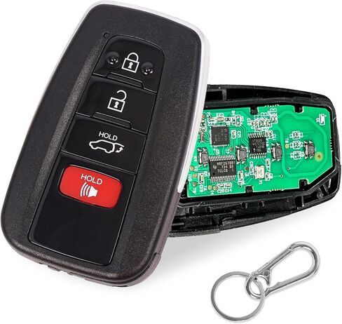 استبدال مفتاح فوب متوافق مع 2020 2021 2022 تويوتا هايلاندر سيارة دخول بدون مفتاح التحكم عن بعد بدء التشغيل عن بعد HYQ14FBC 8990H-0E020 314.3 ميجا هرتز 4 أزرار in Kuwait