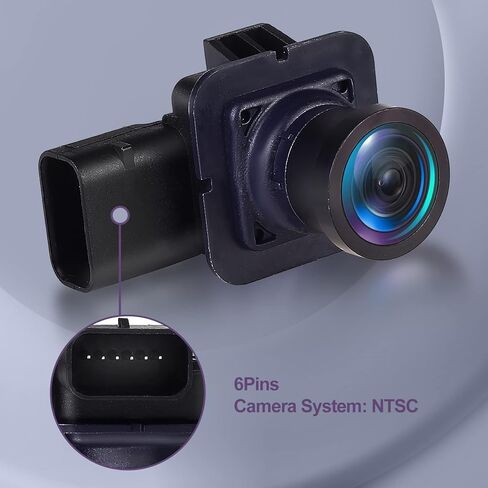 كاميرا احتياطية للرؤية الخلفية متوافقة مع Ford Edge 2011 2012 2013 2014 2015 كاميرا احتياطية، كاميرا عكسية استبدال OE BT4Z-19G490-B FL1T-19G490-AC BT4Z-19G490-A in Kuwait