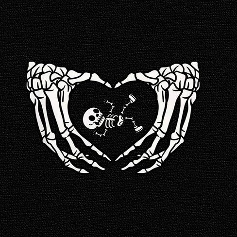 Maternity Halloween Shirt for Women Pregnancy Announcement Shirts Fall Casual Baby Skeleton Graphic Tee Tops in Saudi Arabia