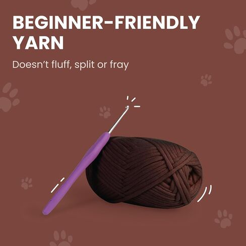 Beginner Crochet Kit - All Materials Included - Step-by-Step Video Tutorials in Saudi Arabia