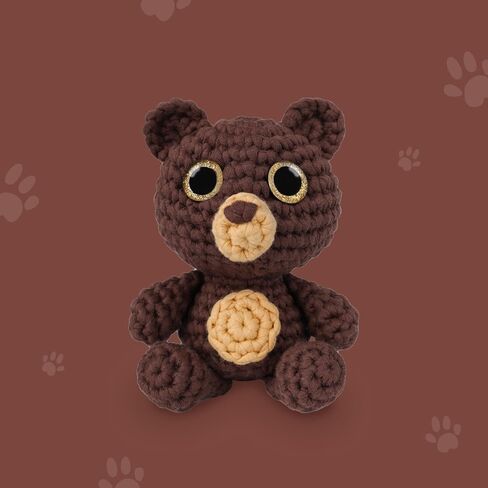 Beginner Crochet Kit - All Materials Included - Step-by-Step Video Tutorials in Saudi Arabia