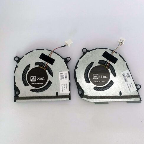 CPU + GPU Cooling Fan for HP Envy 15-DS 15-DR 15M-DS 15M-DS0011DX 15-DS0013NR 15-DS0003CA 15-DS0013CA TPN-W142 TPN-W143 P/N: L53542-001 L53541-001 Fan in Kuwait