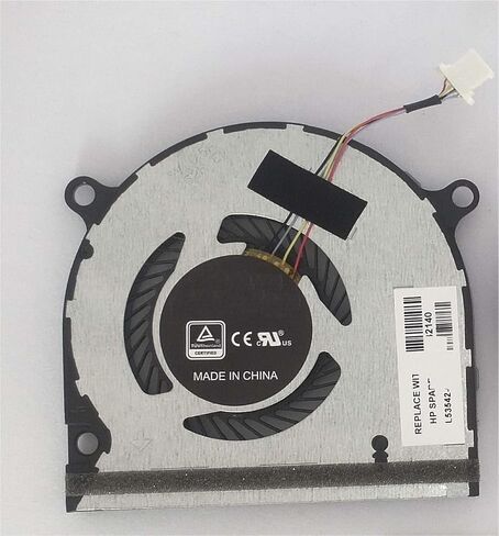 CPU + GPU Cooling Fan for HP Envy 15-DS 15-DR 15M-DS 15M-DS0011DX 15-DS0013NR 15-DS0003CA 15-DS0013CA TPN-W142 TPN-W143 P/N: L53542-001 L53541-001 Fan in Kuwait
