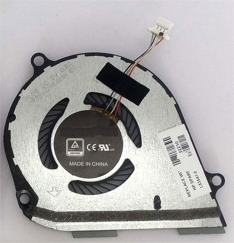 CPU + GPU Cooling Fan for HP Envy 15-DS 15-DR 15M-DS 15M-DS0011DX 15-DS0013NR 15-DS0003CA 15-DS0013CA TPN-W142 TPN-W143 P/N: L53542-001 L53541-001 Fan in Kuwait