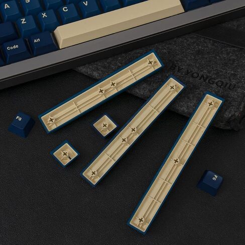Gliging 190 Keys Keycaps Cherry Profile ANSI/ISO Layout for 60/64/68/75/84/87/98 Keys MX Cherry Kailh Switch Mechanical Keyboard（Matrix Keycaps） in Saudi Arabia